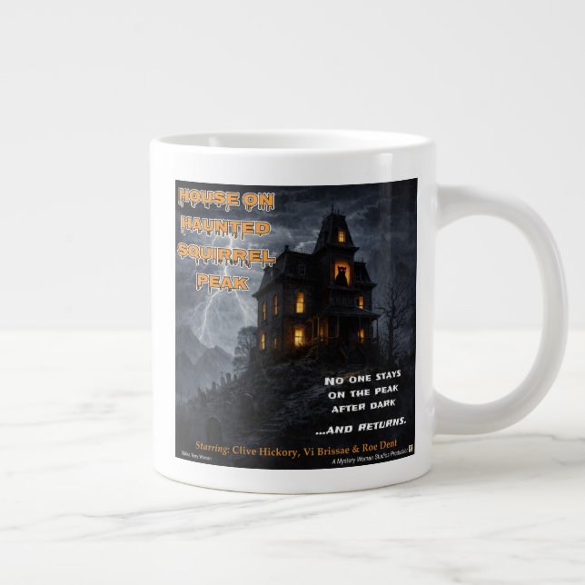 Caneca De Café Grande Pico de Esquilo Assombrado Paródia (Direita)
