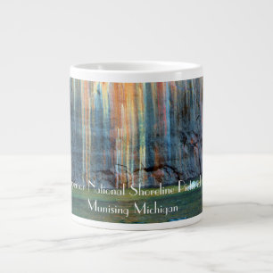 Caneca De Café Grande Picture Rocks Munising Michigan