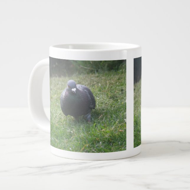 Caneca De Café Grande Pigeon Mug (Frente Esquerda)