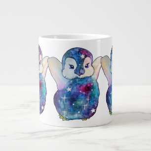 Caneca De Café Grande Pinguim chamado Botão