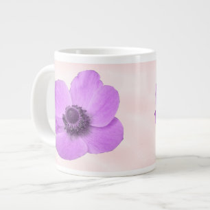 Caneca De Café Grande Pink Anemone Mug