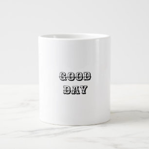 CANECA DE CAFÉ GRANDE PINK BOM DIA MUG