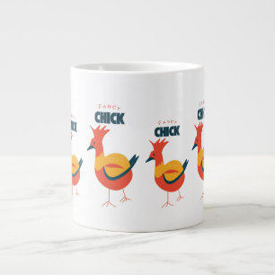 Caneca De Café Grande Pintinho rico