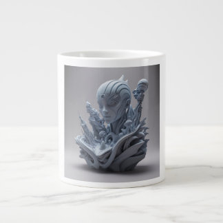 Caneca De Café Grande Pinturas em 3D personalizadas: Traga sua imaginaçã