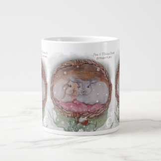 Caneca De Café Grande Pipa & Marlow Series Boganhues Print