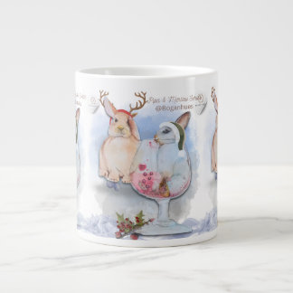 Caneca De Café Grande Pipa & Marlow Series Boganhues Print