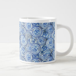 CANECA DE CAFÉ GRANDE PLACAS DELFT