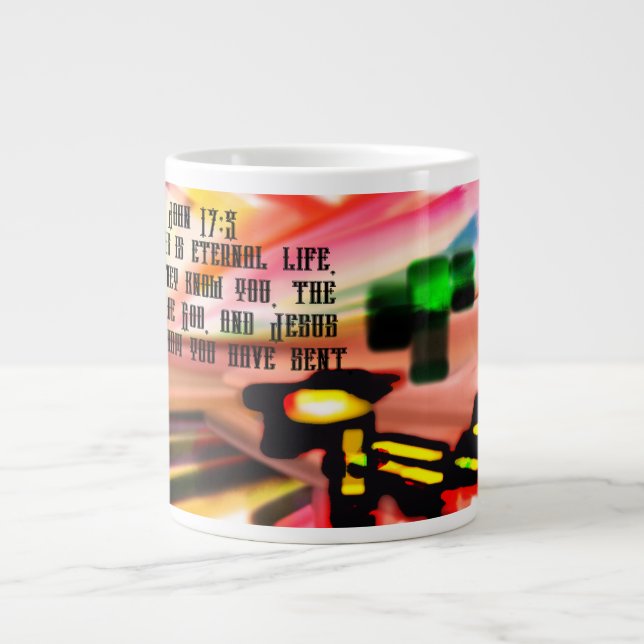 Caneca De Café Grande plano jesus (Frente)