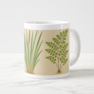 Caneca De Café Grande Plantas Nativas na Floresta Temperada Oriental da 