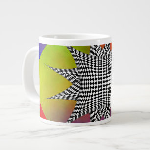 Caneca De Café Grande Plasma moderno por Kenneth Yoncich