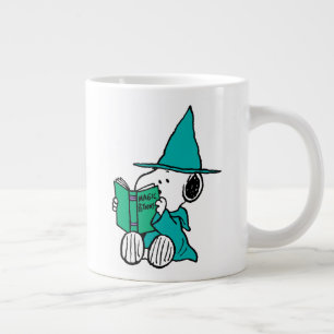 Caneca De Café Grande Poções Mágicas de Halloween do Snoopy Peanuts