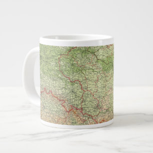 Caneca De Café Grande Polônia e CzechoEslováquia