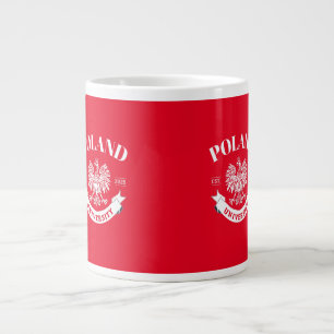 Caneca De Café Grande Polônia universitário