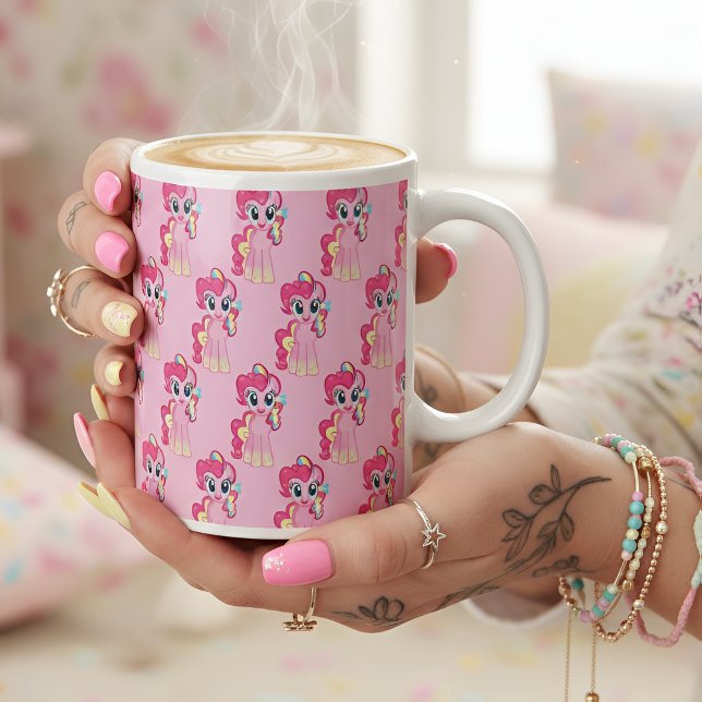 Caneca De Café Grande Pônei (Criador carregado)