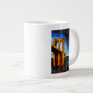 Caneca De Café Grande Ponte de Brooklyn a Utopia 2009