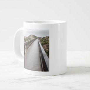 Caneca De Café Grande Ponte do Foot no Parque Estadual do Lago Oso Flaco