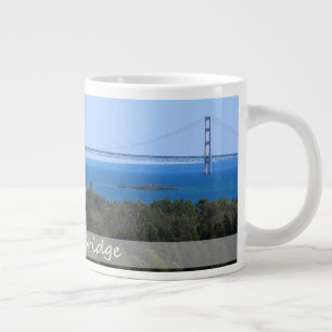 Caneca De Café Grande Ponte Mackinac