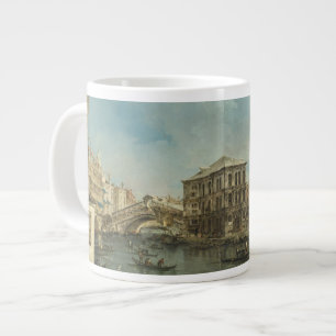 Caneca De Café Grande Ponte Rialto com Palazzo dei Camerlenghi
