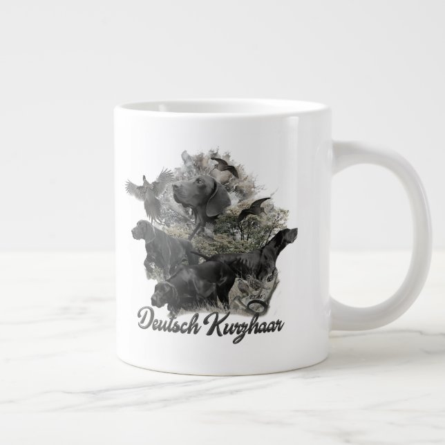Caneca De Café Grande Ponteiro curto alemão (Direita)