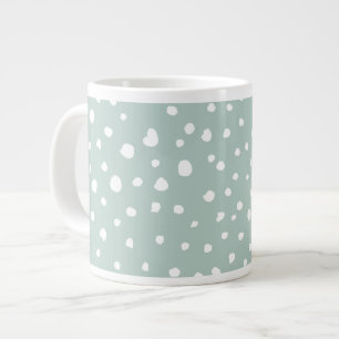 Caneca De Café Grande Pontos Dalmacianos Verde, Pontos Dalmacianos, Pont
