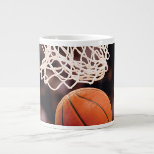 Caneca De Café Grande Pontuação de Basquete