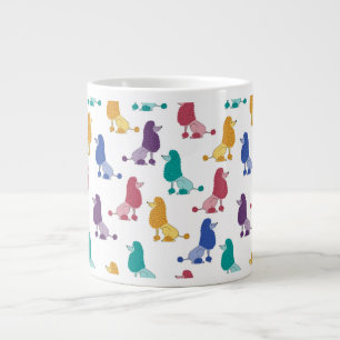 Caneca De Café Grande Poodles of Color