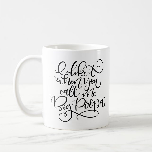 Caneca De Café Grande Poopa (Esquerda)