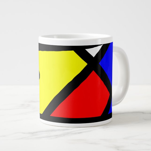 Caneca De Café Grande Pop-art96 (Frente Esquerda)