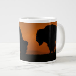 Caneca De Café Grande pôr do sol