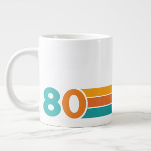 Caneca De Café Grande Pôr do Sol Retro 80
