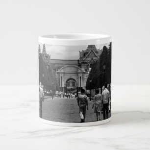 Caneca De Café Grande Portão do palácio real turístico vintage Tailândia