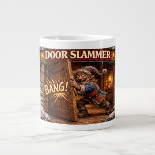 Caneca De Café Grande Porteiro Slammer Icelandic Yule Lad 