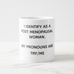 Caneca De Café Grande Pós-Menopausa