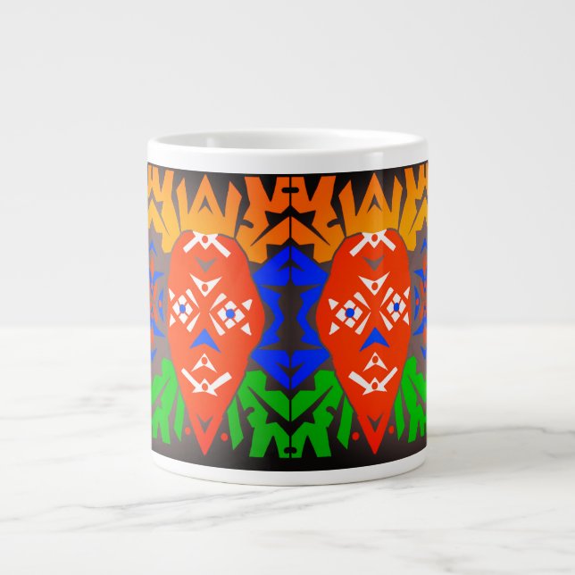 Caneca De Café Grande Poster (Frente)