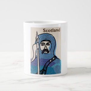 Caneca De Café Grande poster de viagens Robert the Bruce Scotland