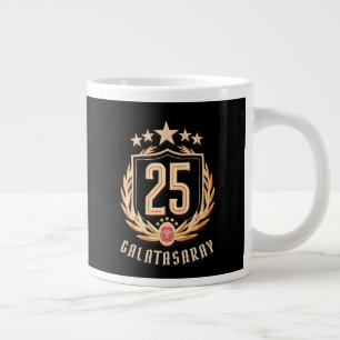 Caneca De Café Grande Poster do Campeonato Galatasaray 2025