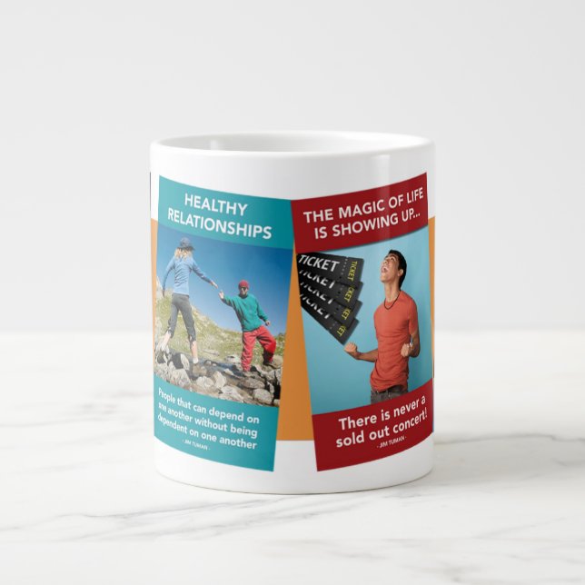 Caneca De Café Grande Poster Tuman (Frente)