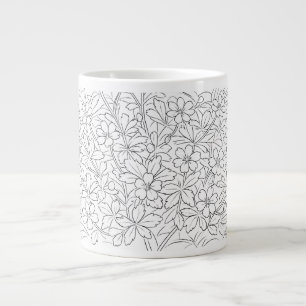 Caneca De Café Grande Potentilla canadensis - Anã Cinquefoil