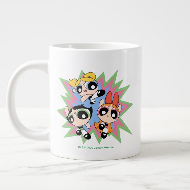 Caneca De Café Grande Powerpuff Girls Powfator (Esquerda)