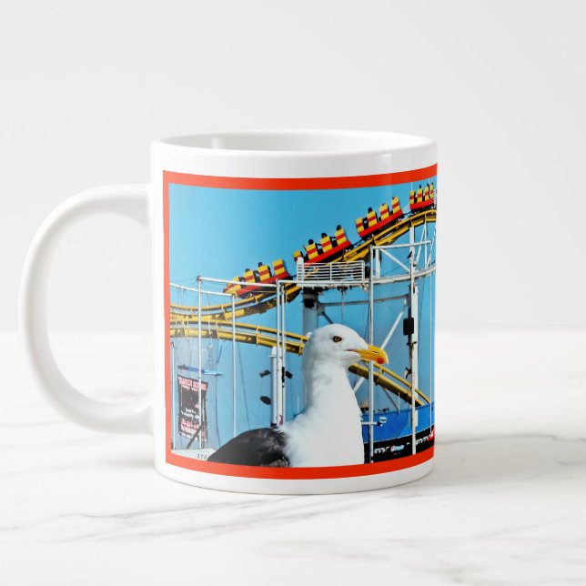 Caneca De Café Grande PRAIA BIRD Jumbo Mug (Esquerda)