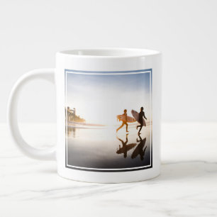 Caneca De Café Grande Praia de Oceanside