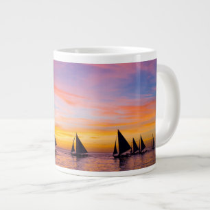 Caneca De Café Grande Praias Tropicais Motoveleiros, Phillipines