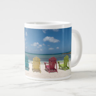 Caneca De Café Grande Praias Tropicais   Palm Beach, Aruba