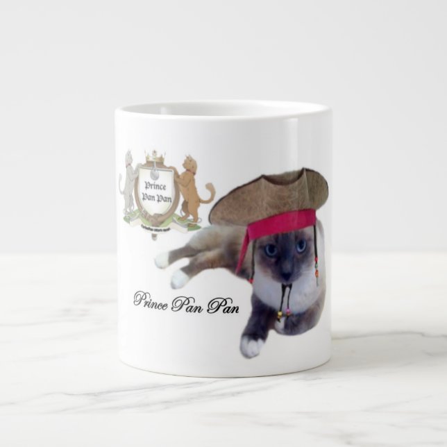 Caneca De Café Grande Prata-Pirito (Frente)