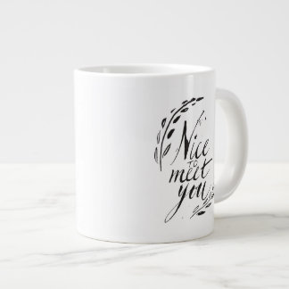 Caneca De Café Grande Prazer Em Conhecê-Lo