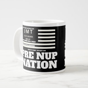 Caneca De Café Grande PRE NUP NATION Specialty Mug
