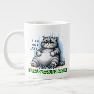 Caneca De Café Grande Preguiçoso - Jumbo Mug