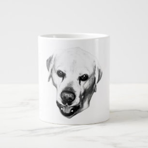 Caneca De Café Grande Presença monocromática