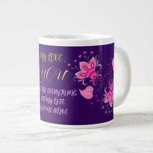 CANECA DE CAFÉ GRANDE PRESENETE PARA NAMORADA, ESPOSA, MARIDO, NAMORADO,