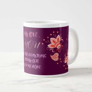CANECA DE CAFÉ GRANDE PRESENETE PARA NAMORADA, ESPOSA, MARIDO, NAMORADO,